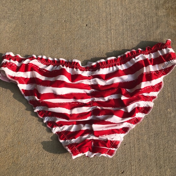Red &white stripped bottoms - Picture 3 of 3